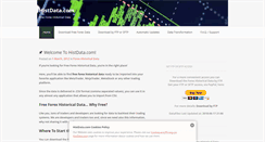 Desktop Screenshot of histdata.com